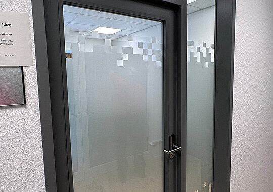 Dekorfolie Glasfläche