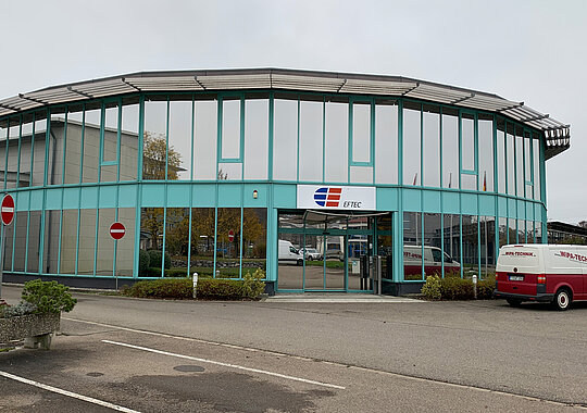 EFTEC Eingangsbereich