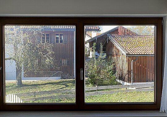 Sichtschutz am Fenster